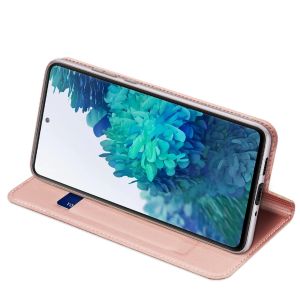 Dux Ducis Slim TPU Klapphülle für das Samsung Galaxy S20 FE - Roségold