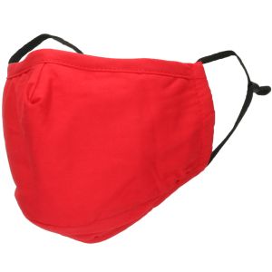 iMoshion Waschbarer Mundschutz aus 3-lagigem Baumwollgewebe - Rot