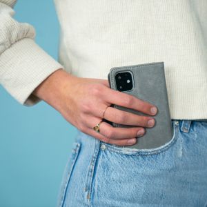 iMoshion Luxuriöse Klapphülle Redmi Note 9 Pro / 9S - Grau