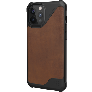 UAG Back Cover Metropolis LT iPhone 12 Pro Max - Leather Brown