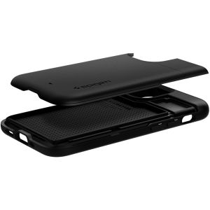 Spigen Slim Armor CS Case für das iPhone 12 Mini - Schwarz