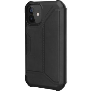 UAG Metropolis Klapphülle iPhone 12 Mini - Leather Black