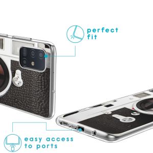 iMoshion Design Hülle Samsung Galaxy A51 - Classic Camera