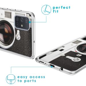 iMoshion Design Hülle Samsung Galaxy A71 - Classic Camera