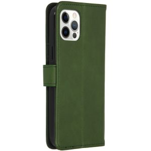 iMoshion Luxuriöse Klapphülle iPhone 12 (Pro) - Grün