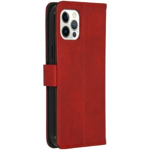 iMoshion Luxuriöse Klapphülle iPhone 12 (Pro) - Rot