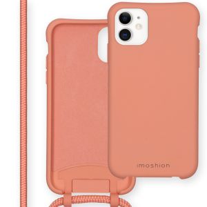 iMoshion Color Backcover mit abtrennbarem Band iPhone 11 - Peach