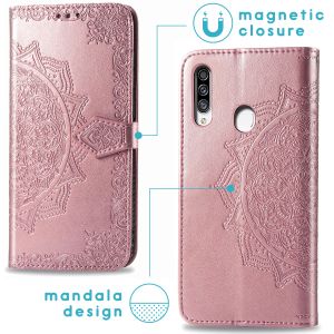 iMoshion Mandala Klapphülle Samsung Galaxy A20s - Roségold
