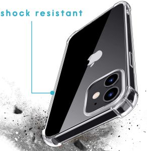 iMoshion Anti-Shock Backcover + Screen Protector iPhone 12 Mini