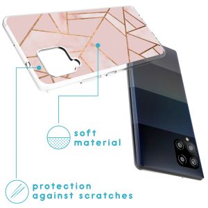iMoshion Design Hülle für das Samsung Galaxy A42 - Pink Graphic