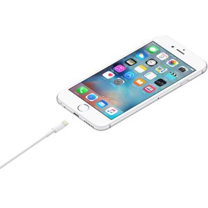 Apple Lightning auf USB-Kabel 1 Meter Weiß