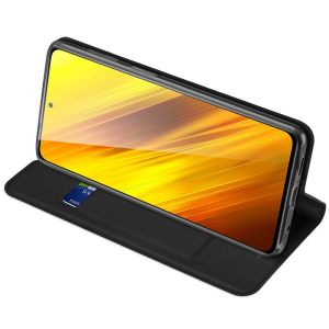 Dux Ducis Slim TPU Klapphülle für das Xiaomi Poco X3 (Pro) - Schwarz