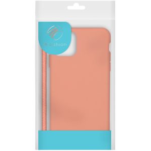 iMoshion Color Backcover mit abtrennbarem Band iPhone Xs / X - Peach