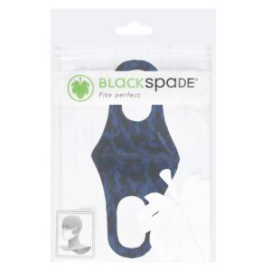 Blackspade Waschbarer Mundschutz für Erwachsene aus Stretch-Baumwolle