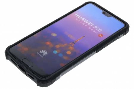 Schwarzes Rugged Xtreme Case für das Huawei P20