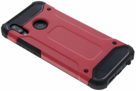 Rotes Rugged Xtreme Case für das Huawei P20 Lite