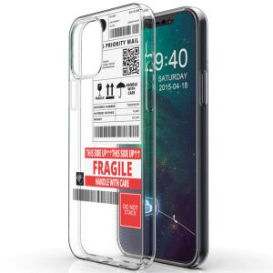 iMoshion Design Hülle iPhone 12 (Pro) - Etikette