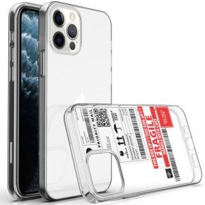 iMoshion Design Hülle iPhone 12 (Pro) - Etikette