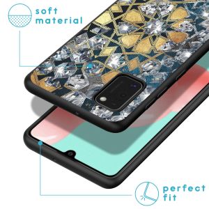 iMoshion Design Hülle für das Samsung Galaxy A41 - Grafik / Bling