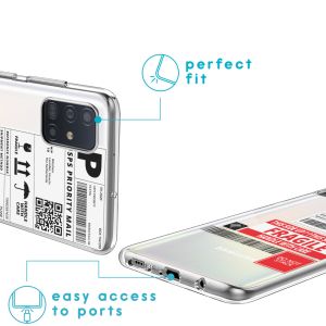 iMoshion Design Hülle Samsung Galaxy A51 - Etikette