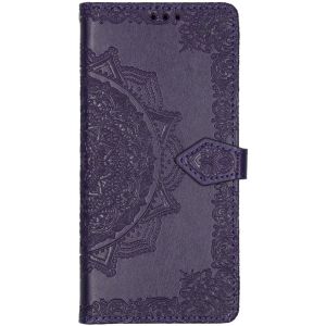 Mandala Klapphülle Violett für das Samsung Galaxy A71