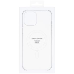 Apple Clearcase MagSafe für das iPhone 12 Pro Max - Transparent