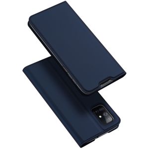 Dux Ducis Slim TPU Klapphülle für das Samsung Galaxy M51 - Dunkelblau