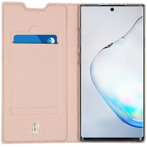 Dux Ducis Slim TPU Klapphülle Roségold Samsung Galaxy Note 10 Plus
