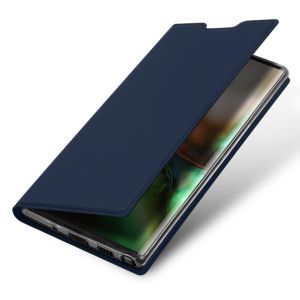 Dux Ducis Slim TPU Klapphülle Dunkelblau Samsung Galaxy Note 10 Plus