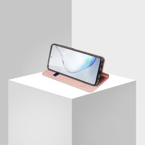 Dux Ducis Slim TPU Klapphülle Roségold Samsung Galaxy Note 10 Lite