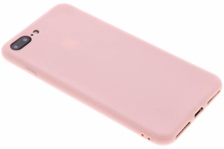 Puderrosa Color TPU Hülle für iPhone 8 Plus / 7 Plus
