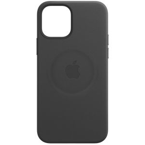 Apple Leder-Case MagSafe für das iPhone 12 Pro Max - Black