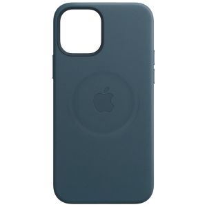 Apple Leder-Case MagSafe für das iPhone 12 (Pro) - Baltic Blue