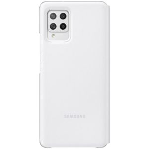 Samsung Original S View Cover Klapphülle für das Galaxy A42 - Weiß