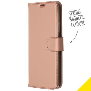 Accezz Wallet TPU Klapphülle Roségold für das Samsung Galaxy S10 Lite