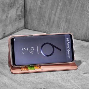 Accezz Wallet TPU Klapphülle Roségold für das Galaxy Note 10 Plus