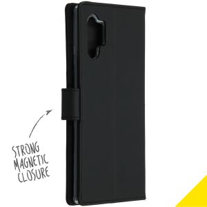 Accezz Wallet TPU Klapphülle Schwarz für das Galaxy Note 10 Plus