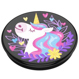 PopSockets PopGrip - Abnehmbar - Unicorn Day Dreams Black Gloss