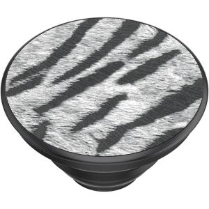 PopSockets PopGrip - Abnehmbar - Vegan Leather Zebra