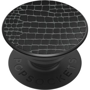 PopSockets Luxe PopGrip - Embossed Metal Croc