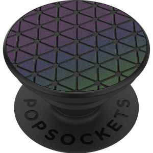 PopSockets PopGrip - Abnehmbar - Reflective Techno Grid Chromatic
