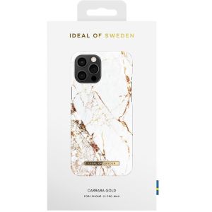 iDeal of Sweden Fashion Back Case iPhone 12 Pro Max - Carrara Gold