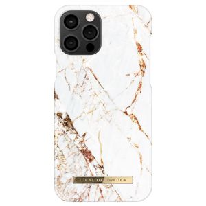 ideal of Sweden Fashion Back Case iPhone 12 (Pro) - Carrara Gold
