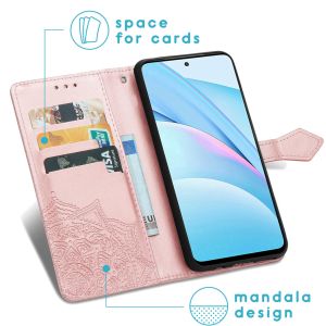 iMoshion Mandala Klapphülle Xiaomi Mi 10T Lite - Roségold