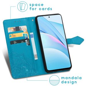 iMoshion Mandala Klapphülle Xiaomi Mi 10T Lite - Türkis