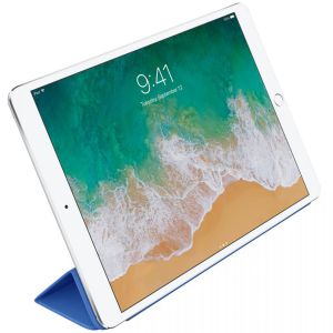 Apple Leather Smart Cover Klapphülle für das iPad 9 (2021) 10.2 Zoll / 8 (2020) 10.2 Zoll / 7 (2019) 10.2 Zoll / Pro 10.5 (2017) / Air 3 (2019) - Blau