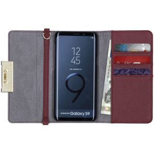 iDeal of Sweden Kensington Clutch Klapphülle Rot für das Samsung Galaxy S9
