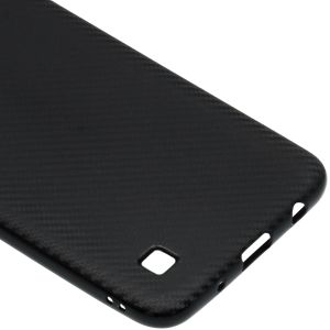 Carbon-Hülle Schwarz für das Samsung Galaxy A10