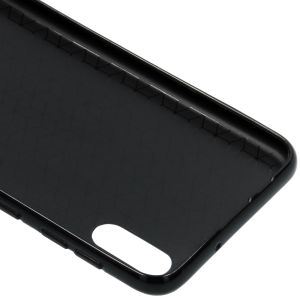 Carbon-Hülle Schwarz für das Samsung Galaxy A10