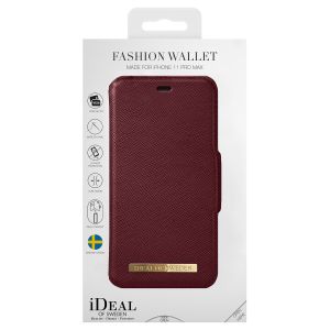 iDeal of Sweden Fashion Wallet Klapphülle Rot für das iPhone 11 Pro Max